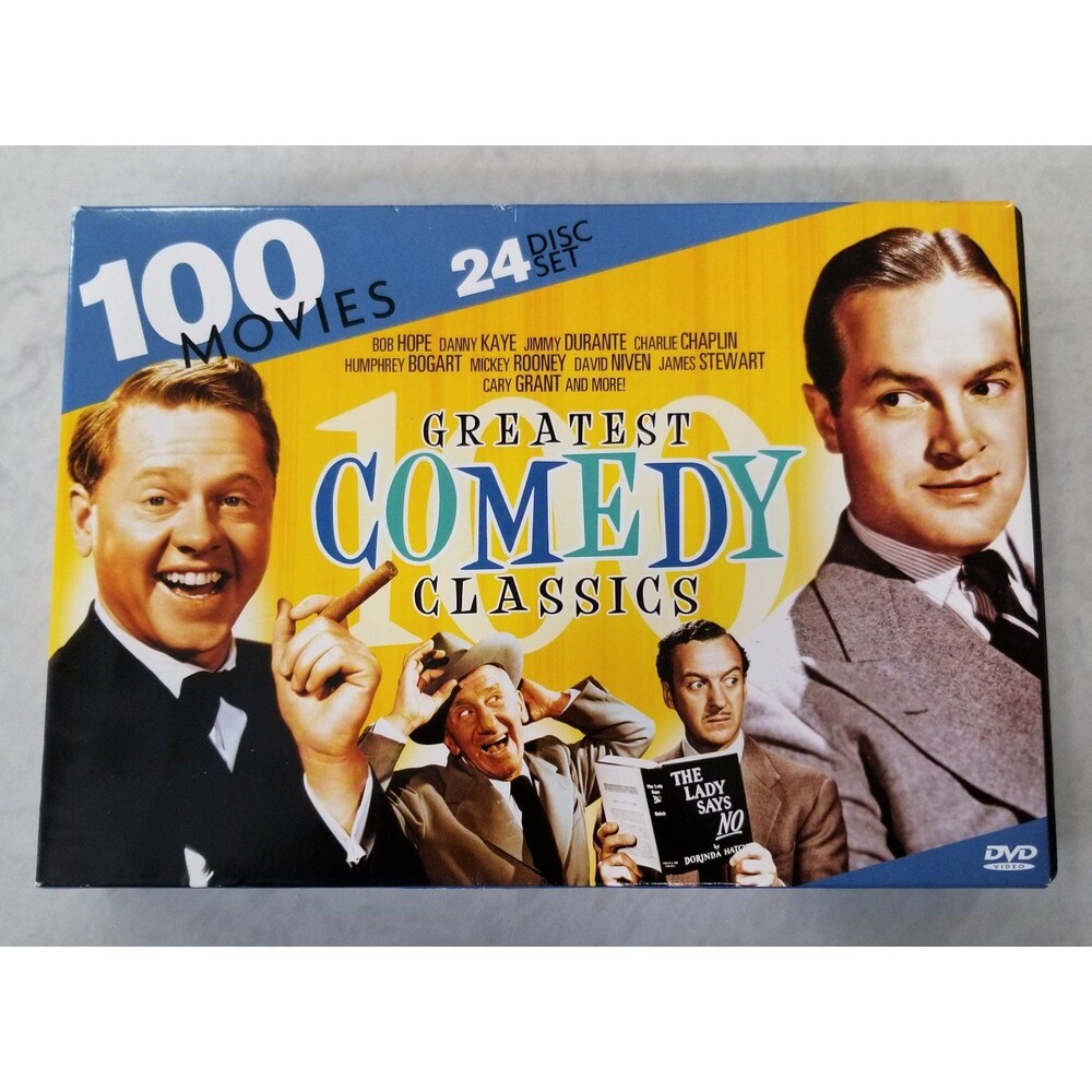 100 Greatest comedy classics 24 disc dvd set